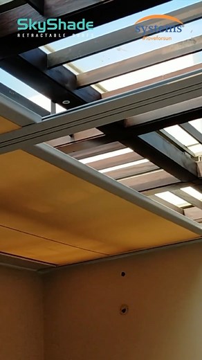 Systems Outdoors | SkyShade - Motorized remote controlled skylight and glass roof blinds. 100% aluminum powder coated sturdy frames manufactured upto a... | Instagram