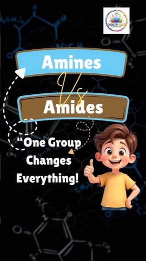 Don’t lose marks in organic chemistry! Difference between AMINE & AMIDE functional groups, Identify
