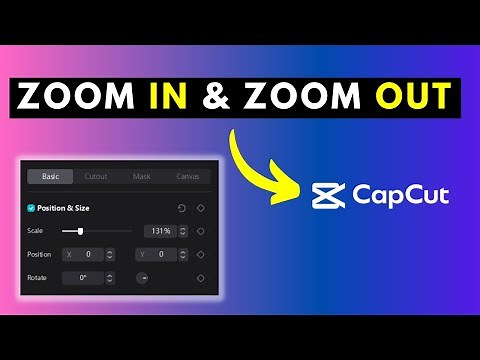 How to Zoom in and Zoom Out of Video Using Keyframes in CapCut for Windows PC