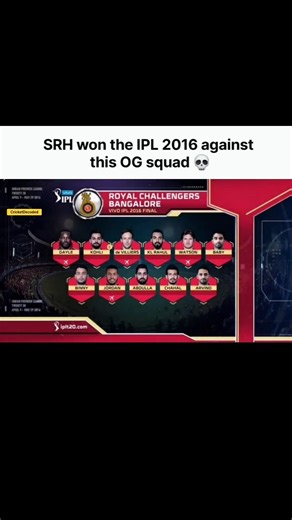 How Did This OG Squad Lost ......😱| #rcb #rcbvssrh #ipl #iplfinal #shortsfeed #viral #viratkohli
