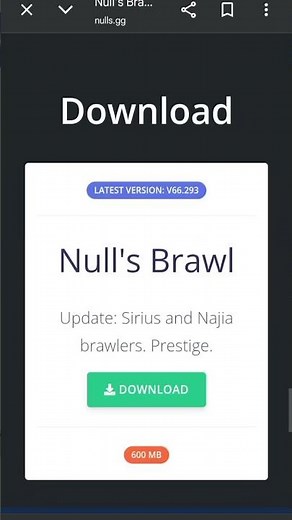 Comment installer Null brawl sur Android