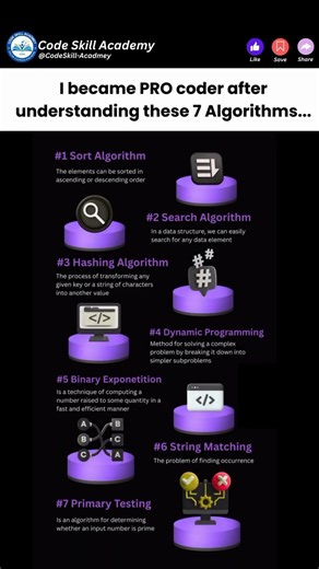 Top 7 Algorithms Every Coder Should Know to Boost Skills