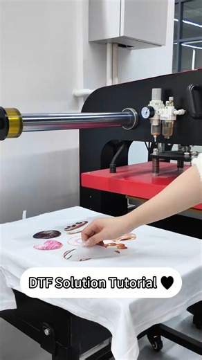 Sublimation Paper Factory on Instagram: "DTF Solution Tutorial | DTF Film Roll | Direct to Film Roll | Heat Transfer Printing | A-SUB® Paper🎈🎈🎈 In this video, I’m sharing a complete DTF Solution Tutorial using a DTF film roll and a professional DTF printer. You’ll see how roll DTF film works in real production and why it’s the preferred choice for stable, high-efficiency printing. From smooth ink absorption to sharp detail output, this setup is ideal for T-shirt printing, custom apparel, and