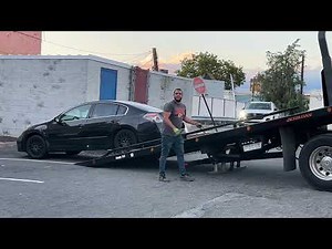 How an illegal parked vehicle is Towed away?