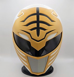 White Ranger Helmet Mighty Morphin Power Rangers MMPR Wearable Assembled Tigerzord Ninja Saba Falcon Cosplay Collectors Item Gift for Him - Etsy