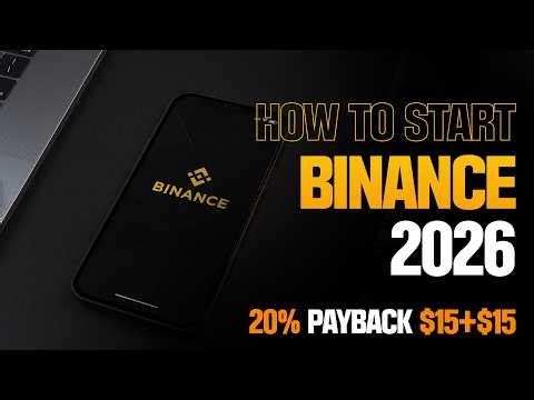 Binance Tutorial : How to start Binance 2026 (Sign up, KYC, Deposit)