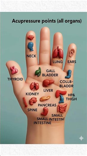 Health in Your Hands: 15 Palm Acupressure Points for Organ Detox & Wellness