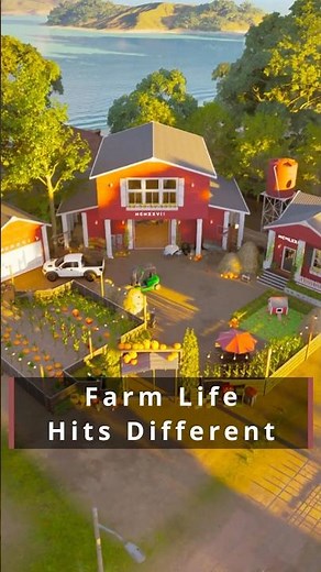 InZOI – Farm Life Hits Different 🌾🚜 #inzoi #inzoibuild #inzoigame #shorts #sims4