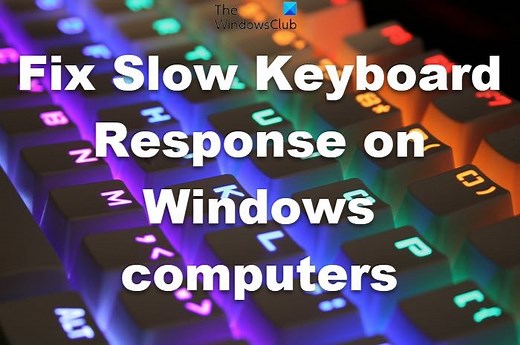 Slow Keyboard Response in Windows 11 [Fix]