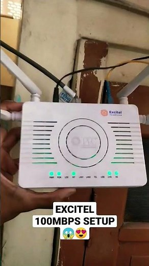 Excitel Latest Router Setup😱😍