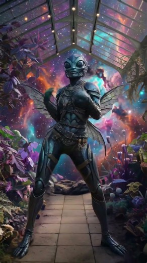 Alien character ai dance #trending #challenge