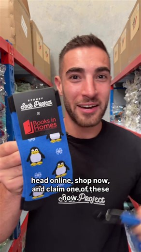 It’s Penguin Awareness Day 🐧 To mark the occasion, all orders placed today will receive a free Penguin Sock. One day only, while stocks last.