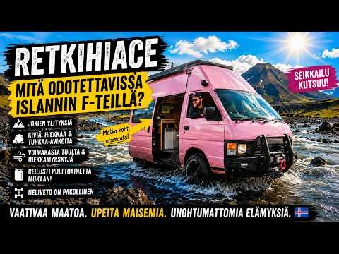 Retkihiace vs Islannin vaativat ja hurjat F-reitit? Millaisia reittejä Islanti tarjoaa Rebelwerks?