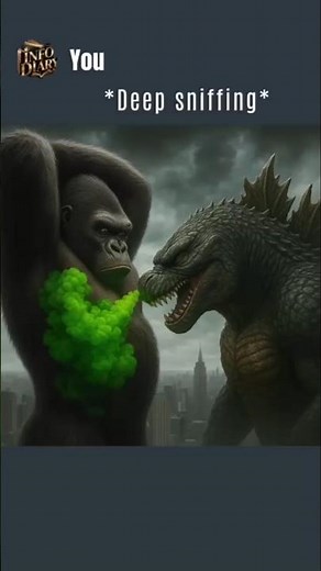 Godzilla vs Kong Funny Parody😂 #ai #aiart #chatgpt