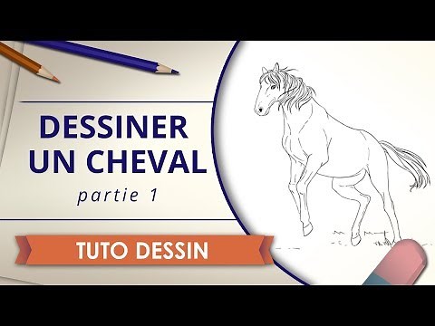 Dessiner un cheval (Partie 1) - Tuto Dessin
