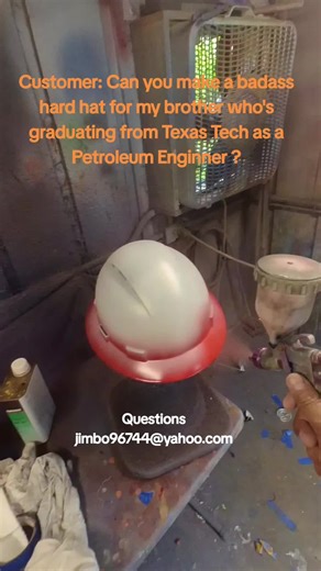 Custom Hard Hats for Petroleum Engineers | Personalized Graduation Gift