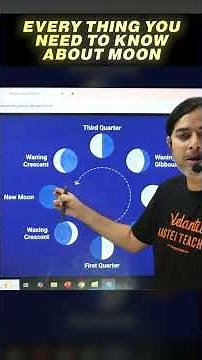 Everything You Need to Know About the Moon 🌕 | Explained by Rajiv Sir