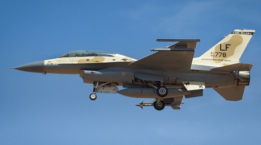 'MiG Killer' F-16D Has Been Given A New Retro Camouflage Color Scheme