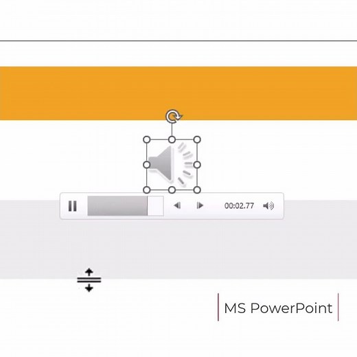 MS PowerPoint Inserting Audio File