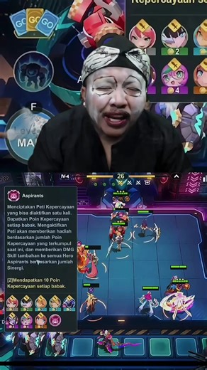 Sinergi Mbah Acol 😂 #MCGGUltimateTips #MCGGLuminexus #MagicChessGoGo #MCGG