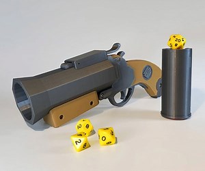 This 3D-Printed Blunderbuss Fires Dice, Not Bullets