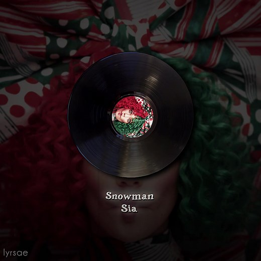 Snowman - Sia | #lyrics #video #snowman #sia #fyp #music #musicvideo #song #songlyrics #christmas #edit #aftereffects