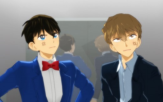 【沙雕向MMD】名侦探柯南之黑衣组织的电梯阴谋（伪）