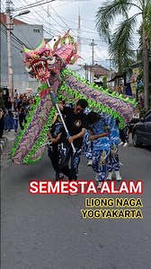 Aksi Liong Naga Barongsai Semesta Alam Yogyakarta. Memukau Dan Seru