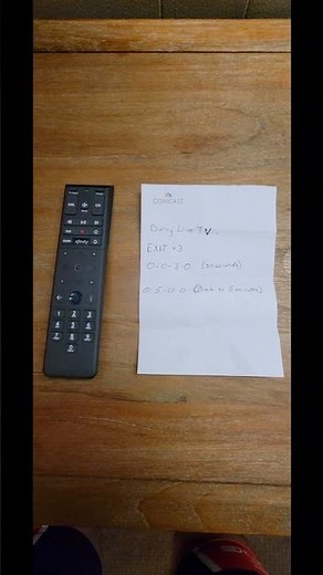 Comcast Xfinity Commercial Skip Remote Programming