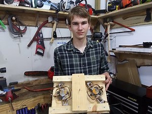 How to make a muskrat float set (Trapping)