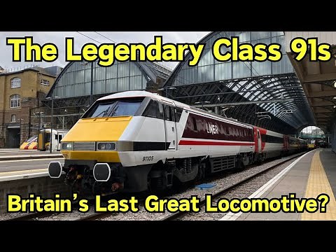 The Legendary Class 91s: Britain’s Last Great Locomotive? #class91 #intercity #fyp #eastcoast