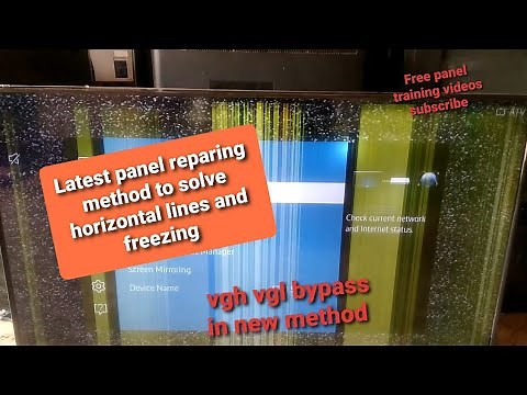 Led panel Vgh, Vgl bypass method(lc1, lc2) to Solve Vertical lines and freezing panel complaints.
