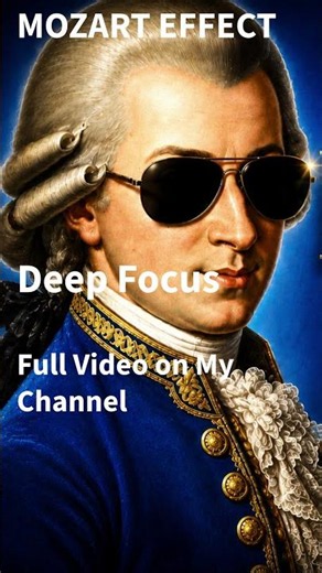 The Mozart Effect in 30 Seconds 🎼 Deep Focus Starts Here #studymusic #classicalmusic #focusmusic