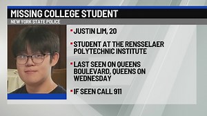 RPI student reported missing out of Queens