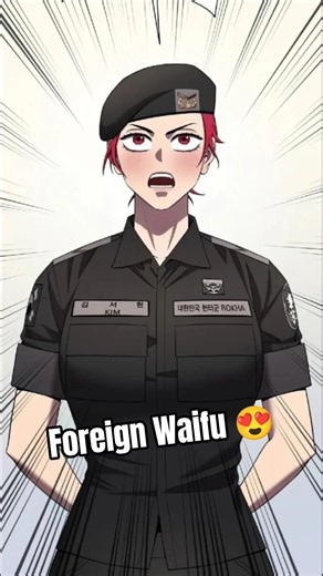 Bro Rizzed the Foreign Soldier 😎... #shorts #trending #manhwa #anime #manga