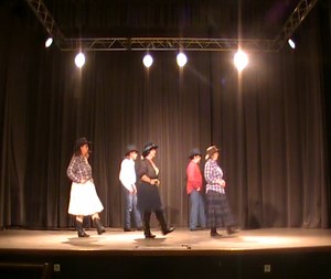 "Freight Train" Line Dance