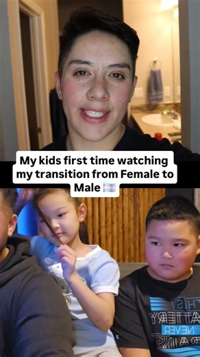 Ray 🏳️‍⚧️ | StealthMade.co on Instagram: "My Kids Watched Me Become Their Dad… & never stopped loving me. Hate is taught, but not in our home ❤️🏳️‍⚧️🏳️‍🌈 #ftm #ftmtransgender #transdad #trans #lgbt #lgbtq #family #parenting #transition #testosterone"