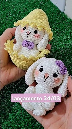 EASTER CROCHET AMIGURUMI RABBIT TUTORIAL #amigurumi #easter