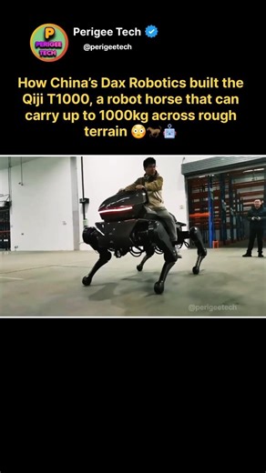 China Built a 1-Ton Robot Horse 😳🐎🤖 #shorts #robotics #china #chinatech #ai #viral
