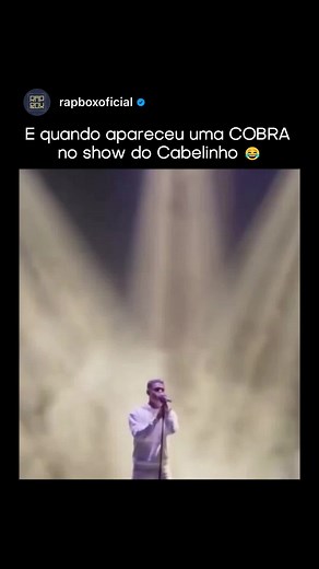 Cobra Surpresa no Show do MC Cabelinho