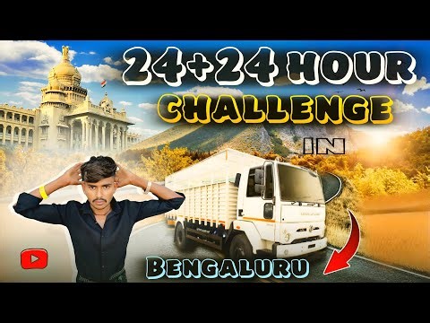 24 + 24 hours challenge || ￼ Bangalore ￼ travelling challenge || ￼challenge…||