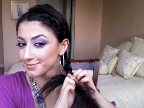 Bohemian Side French Braid