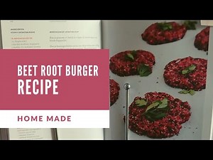 Plant-based Vegan Beet Burger Recipe | Diana Fit