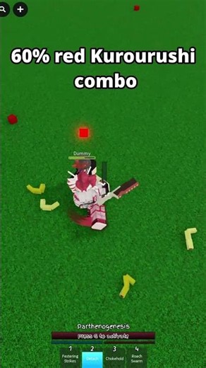 Kurourushi combo #jjs #roblox #shorts #gaming