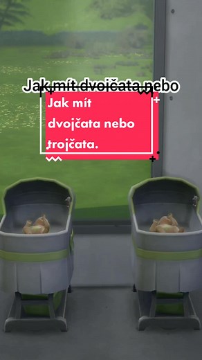 Jak mít dvojčata nebo trojčata | Sims 4 Tutorial