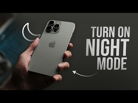 How to Turn On Night Mode on iPhone (tutorial)