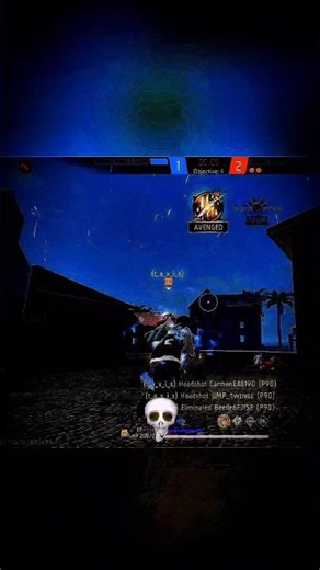 🔥 INSANE P90 1v4 Clutch in Free Fire! 😱 #freefire #p90ace#shorts