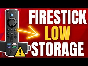 🔥 FIX LOW FIRESTICK STORAGE - EASY STEP BY STEP TUTORIAL 🔥