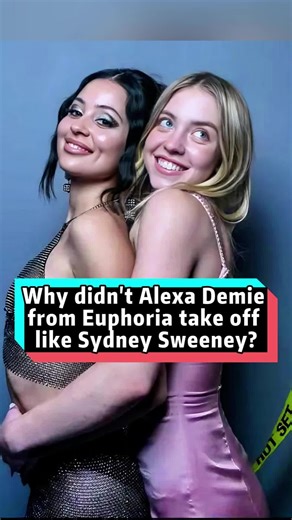 Why didn’t Alexa Demie from Euphoria take off like Sydney Sweeney#usa#foryou#fyp#Euphoria#AlexaDemie