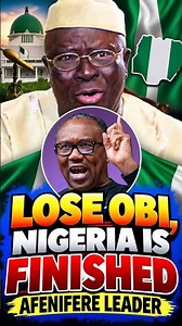Lose Obi, Nigeria Is Finished | Afenifere Leader Ayo Adebanjo #peterobi #okmovement
